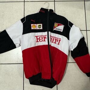 Ferrari Red and Black Jacket